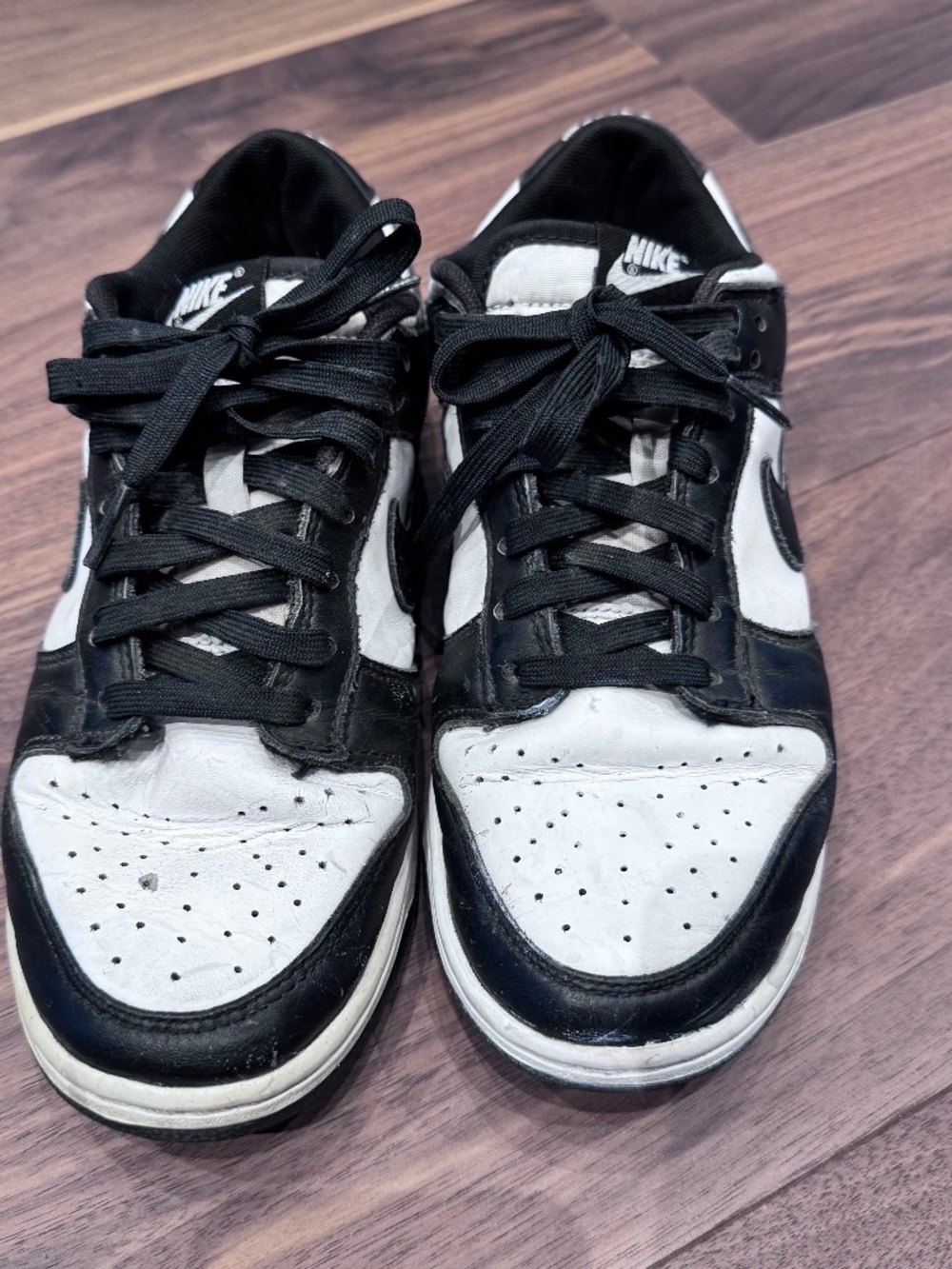 Nike Black and White Sneakers